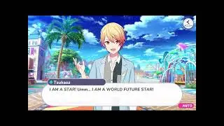 Tsukasa Tenma speaking very broken English