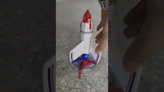 Flying Rocket Toys X-Space Exploration Electric Rocket Launcher