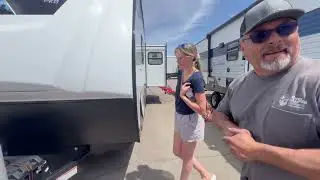 How to fully Set Up Travel Trailer - First Time Walk Through - Vibe 25RK Camp Anywhere