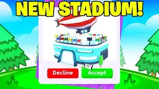 TRADING NEW STADIUM! (Adopt me Update!)