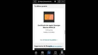 Como ganar en Microsoft rewards Recargas Móviles para tu SIM Telcel, Movistar, Virgin, AT&T y Unefon