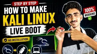 How to Make Kali Linux Live Boot USB (Step-by-Step Guide) 🔥