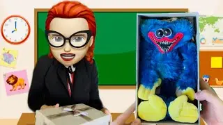 Подарили училке Хагги Ваги 😂