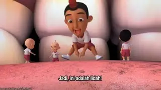 Jarjit Senang Bermain Di Mulut Ehsan🤣 || Tiru Aksi Upin Dan Ipin