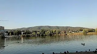Выгуливаем вас и нас по Горячему Ключу! Настоящий курорт! Город пенсионеров.