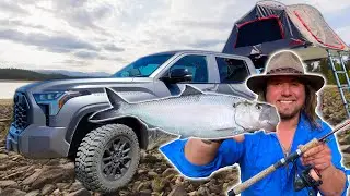 TRUCK CAMPING On The River - Is This Fish Really Edible??