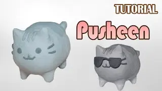 Tutorial Pusheen el gato en Plastilina | Pusheen the cat Clay Tutorial