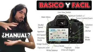 📸Como usar MI PRIMERA CAMARA fotografica en MANUAL?