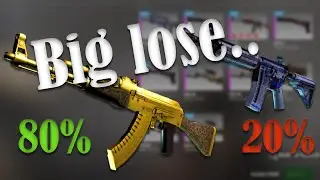 He FAILED an 80% GOLD AK trade up