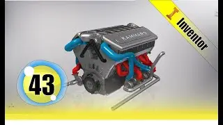 Autodesk Inventor V12 engine | EP 43  4K 😍