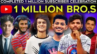 1 MILLION SUBSCRIBER 🤘🔥💥