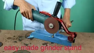 how to make grinder stand at home
