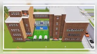 Sims Freeplay Tour / School Campus/ 100 sims in 1 lot
