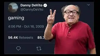 Danny DeVito likes gaming
