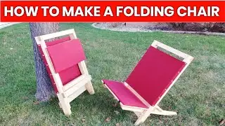 How To Make A Folding Chair || DIY - Foldable Chair