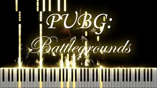 PUBG: Battlegrounds |Tutorial | Synthesia |Visualization|Piano Particles | @Huesic @Synthesia @Piano