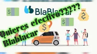 una aplicación que promete grandes ganancias!! en Efectivo la ayuda de uber y didi aqui blablacar!🤑💵