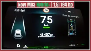 MG3 Full Hybrid+ 2024 | Acceleration & Fuel Consumption Test