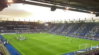 Le tifo du racing face à Clermont 🤩