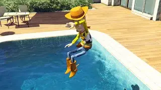 GTA 5 Water Ragdolls WOODY Jumps/Fails ep.31 (Euphoria Physics Funny | Moments)