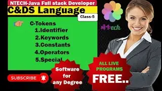 Tokens in C language