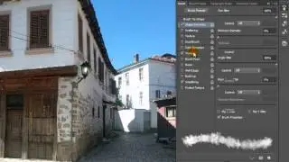 Creating a custom cloud brush in Adobe Photoshop, and adding clouds to your sky