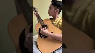 Glue Song Guitar Tutorial in 40.0 Seconds