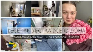 NEW🌱ВЕСЕННЯЯ УБОРКА ВСЕГО ДОМА 2023🫧свежесть во всем доме,супер мощная мотивация на уборку,8 марта