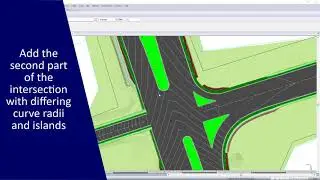 CIVIL DESIGNER Infrastructure design software: Intersection Design