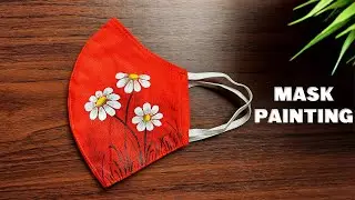 Mask Painting | Simple Mask Painting | Easy Hand Painted Mask
