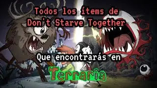 Todos los ítems de Don't Starve Together que hay en Terraria 🌳