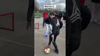 I got challenged to a 1v1 in Manchester… wait for the ending 🔥 