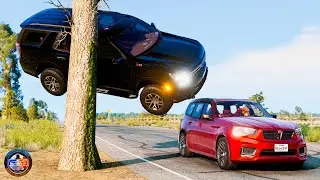 Side Collisions of Cars #47 - BeamNG drive CRAZY DRIVERS