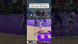 Steph Curry Stap Back is underrated in NBA 2K25 #nba2k25