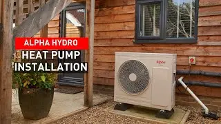 Alpha Hydro heat pump installation