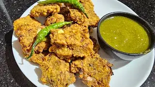 Kaale Chane Ki Pakode With Special Chutney ll Mosoon Special Recipe ll