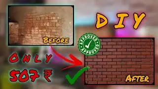 DIY - How To Completely Change The Wall 🤗 TECH SUPPORT