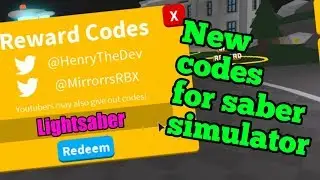 Roblox Saber Simulator Codes 2019 October!