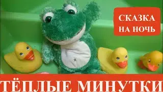 Лягушонок Нок учит плавать маленьких утят