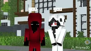 prisma 3d minecraft 2026 Elie_Entity 303 x Entity 404 Kiss 😘🫦💋