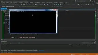 Librería string.h - Funciones strcmp y strcmpi ||  C++ ||  Visual Studio