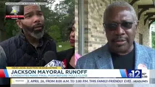 Jackson mayoral candidates make final push for votes in primary runoff