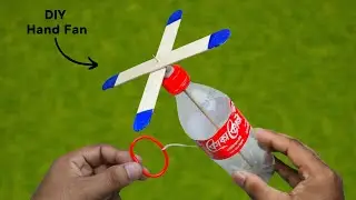 How to make a simple fan from a plastic bottle at home very easily