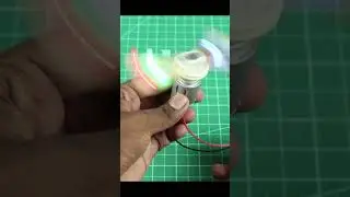 Amazing DIY Toy with DC MOTOR & LED | DC Motor Life Hacks #shorts #dcmotor #scienceproject