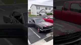 Leaving in my 65 mustang