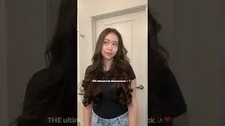 the ULTIMATE hair HACK to fake a BLOWOUT 😳🤌✨