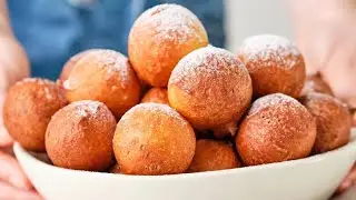 If you have flour, milk and sugar, make these delicious donuts! Easy and fast!