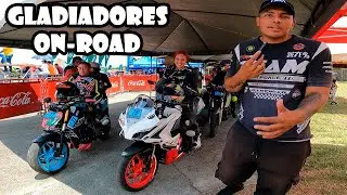 VLOG Gladiadores On-ROAD Carreras Caídas y Pasión 🔥 Zarzal