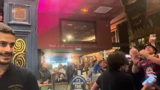 “Anthonyyyyyy Gordon running down the wing Gordon” chanted in Paris before the PSG ultras attacked