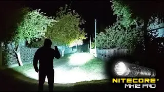 Тактический дальнобойный фонарь Nitecore MH12 Pro@CorcoranALTactical flashlight